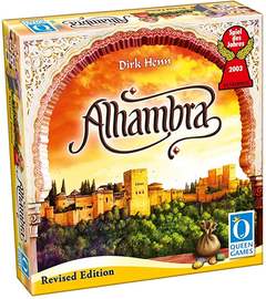 Alhambra Brettspiel, zwei Spieler, Bild